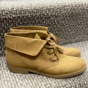 Indigo Tan Ankle Booties for Women